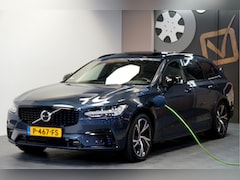 Volvo V90 - 2.0 T6 AWD LONG RANGE 293kW/399pk Aut8 Recharge R-Design PANORAMADAK + GOOGLE DASHBOARD +