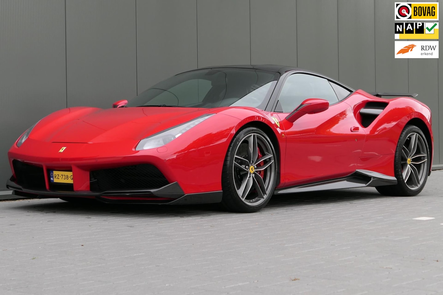 Ferrari 488 - 3.9 GTB HELE NOVITEC BTW-Auto Daytona seats - AutoWereld.nl