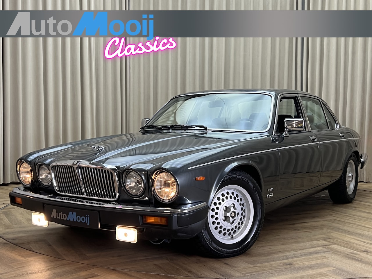 Jaguar XJ - 5.3 V12 Serie III *Einzelstuck* Schuifdak, Becker, Cruise, Org. Repairkit, Fully Documente - AutoWereld.nl