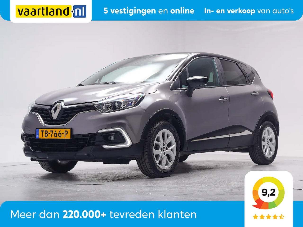 Renault Captur - CAPTUR [Navi Parkeersensoren Trekhaak] - AutoWereld.nl