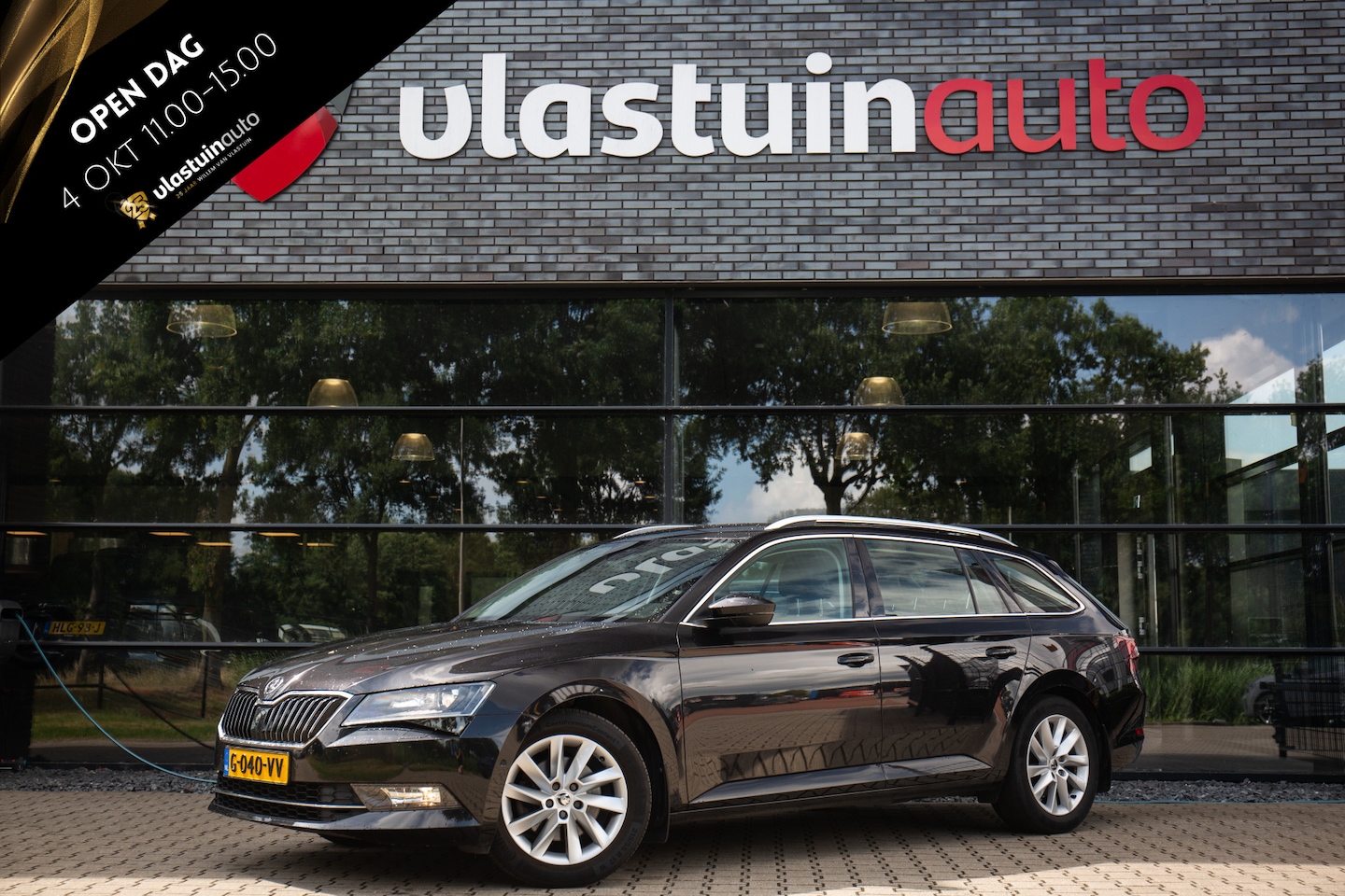Skoda Superb Combi - 1.5 TSI ACT Sportline Business Automaat, Adap. cruise, Carplay, Canton audio, - AutoWereld.nl