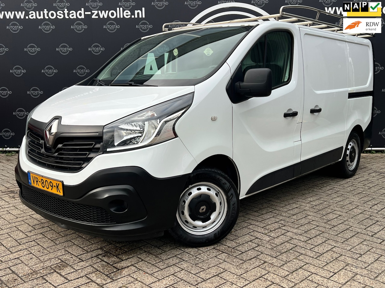Renault Trafic - 1.6 dCi T29 L1H1 Turbo2 NL-Auto/2e Eigenaar/3 Pers/NAP/APK/Navi/Dubbele Schuifdeuren/Dak I - AutoWereld.nl