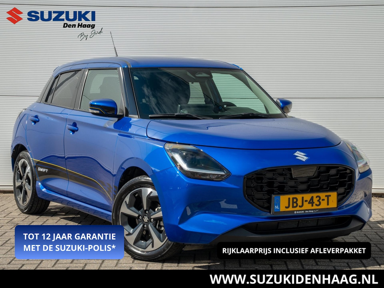 Suzuki Swift - 1.2 Style Hybrid Automaat/ Apple Carplay/ Andriod auto/ Adaptive cruise/ Keyless entree/Pa - AutoWereld.nl