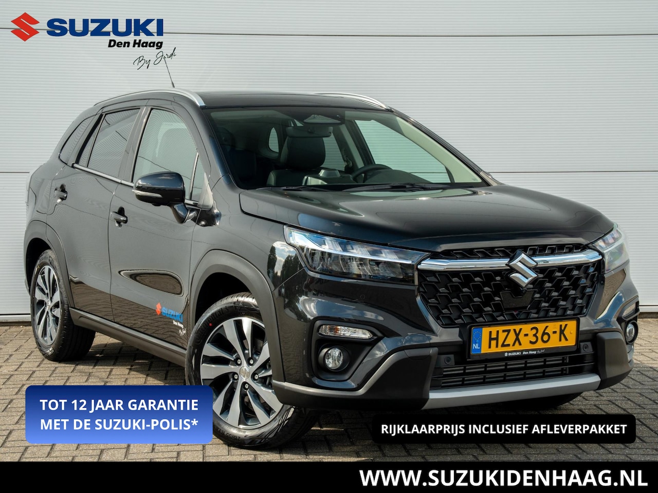 Suzuki S-Cross - 1.4 Boosterjet Style AUTOMAAT Hybrid/ Apple carplay/ Andriod auto/ Adaptive cruise/ Blinds - AutoWereld.nl