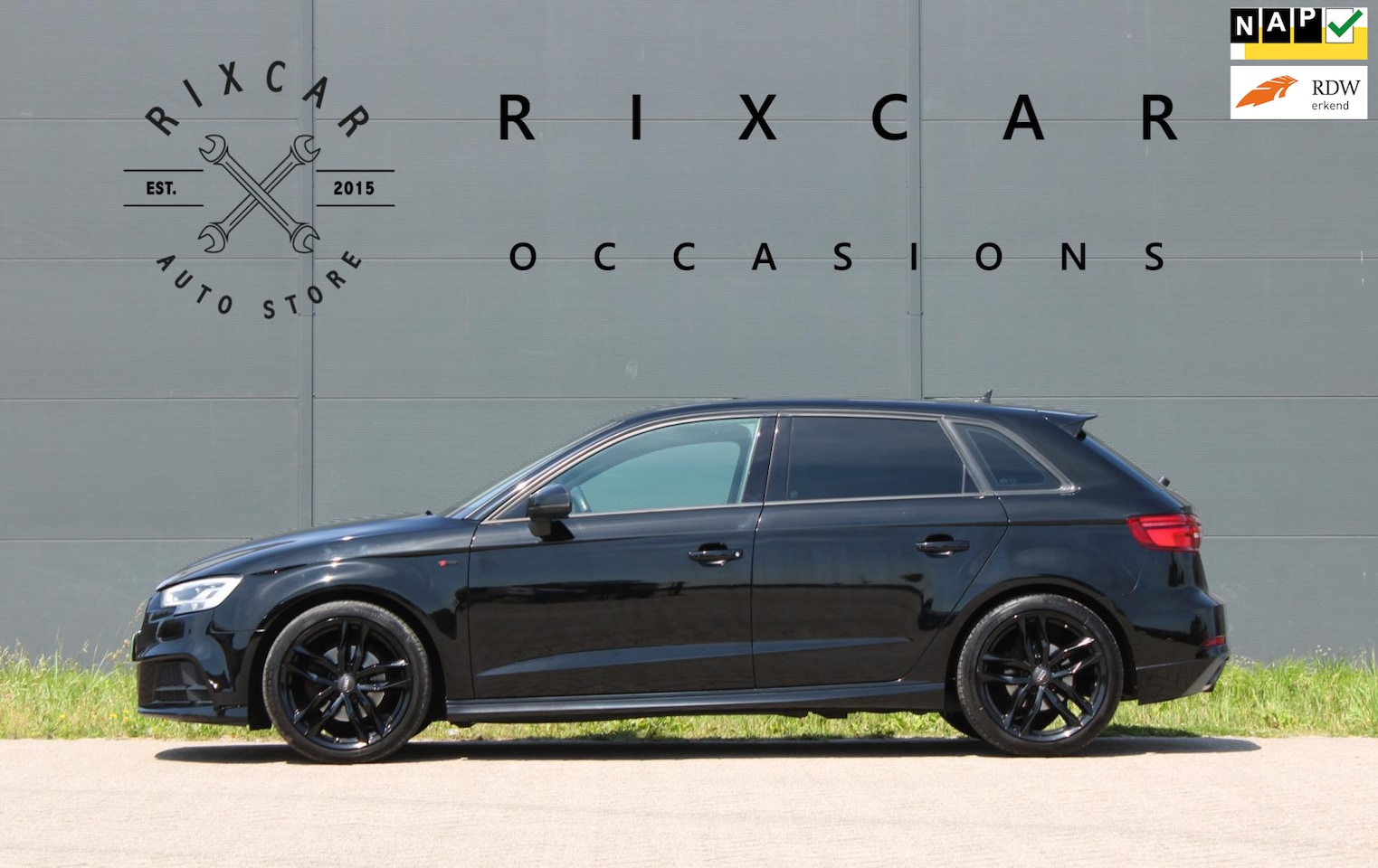 Audi A3 Sportback - 1.0 TFSI Sport S-Line Edition 140PK BlackEdition - AutoWereld.nl
