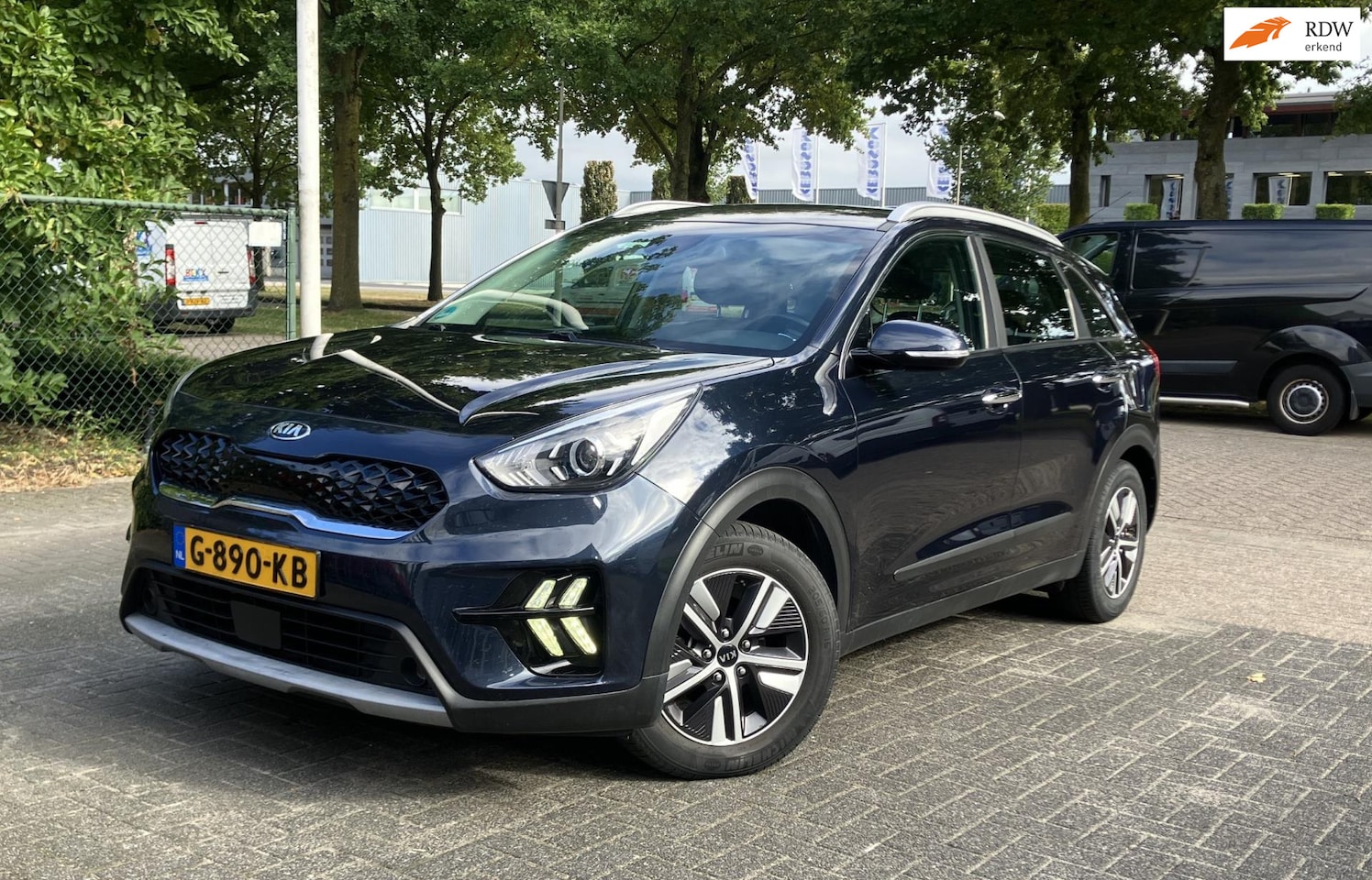 Kia Niro - 1.6 GDi Hybrid DynamicLine Camera, navigatie, Cruise control Trekhaak - AutoWereld.nl