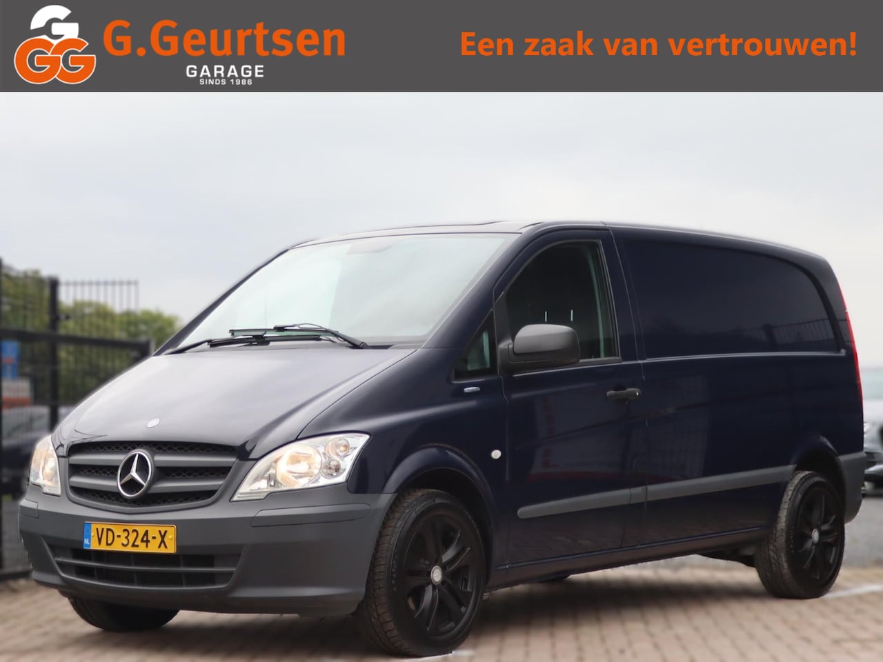 Mercedes-Benz Vito - 113 CDI 320 Lang Achterklep, Automaat, Airco, Armsteun, Verdiept Tussenschot, Trekhaak, Li - AutoWereld.nl