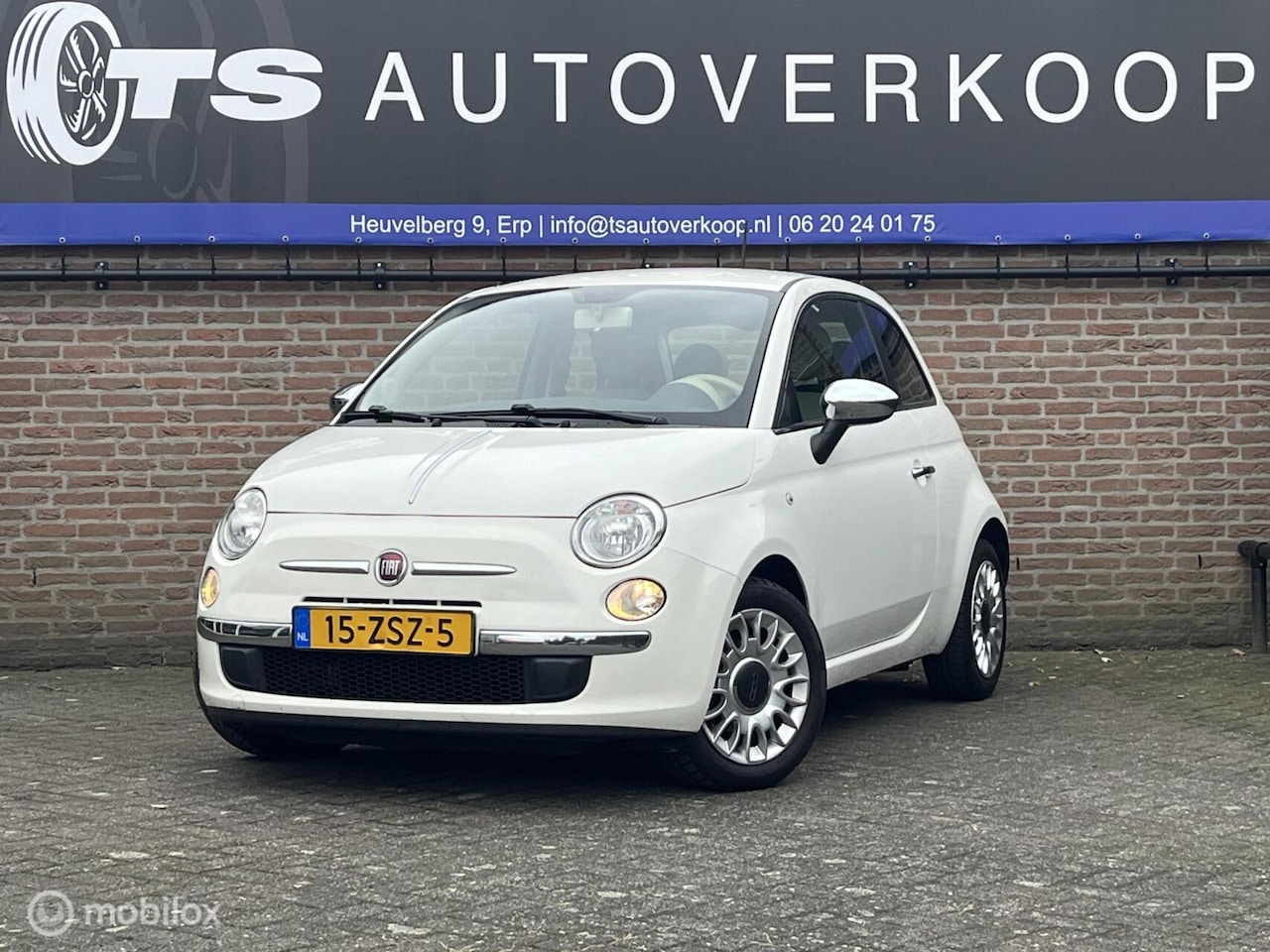 Fiat 500 - 0.9 TwinAir Lounge+APK - AutoWereld.nl