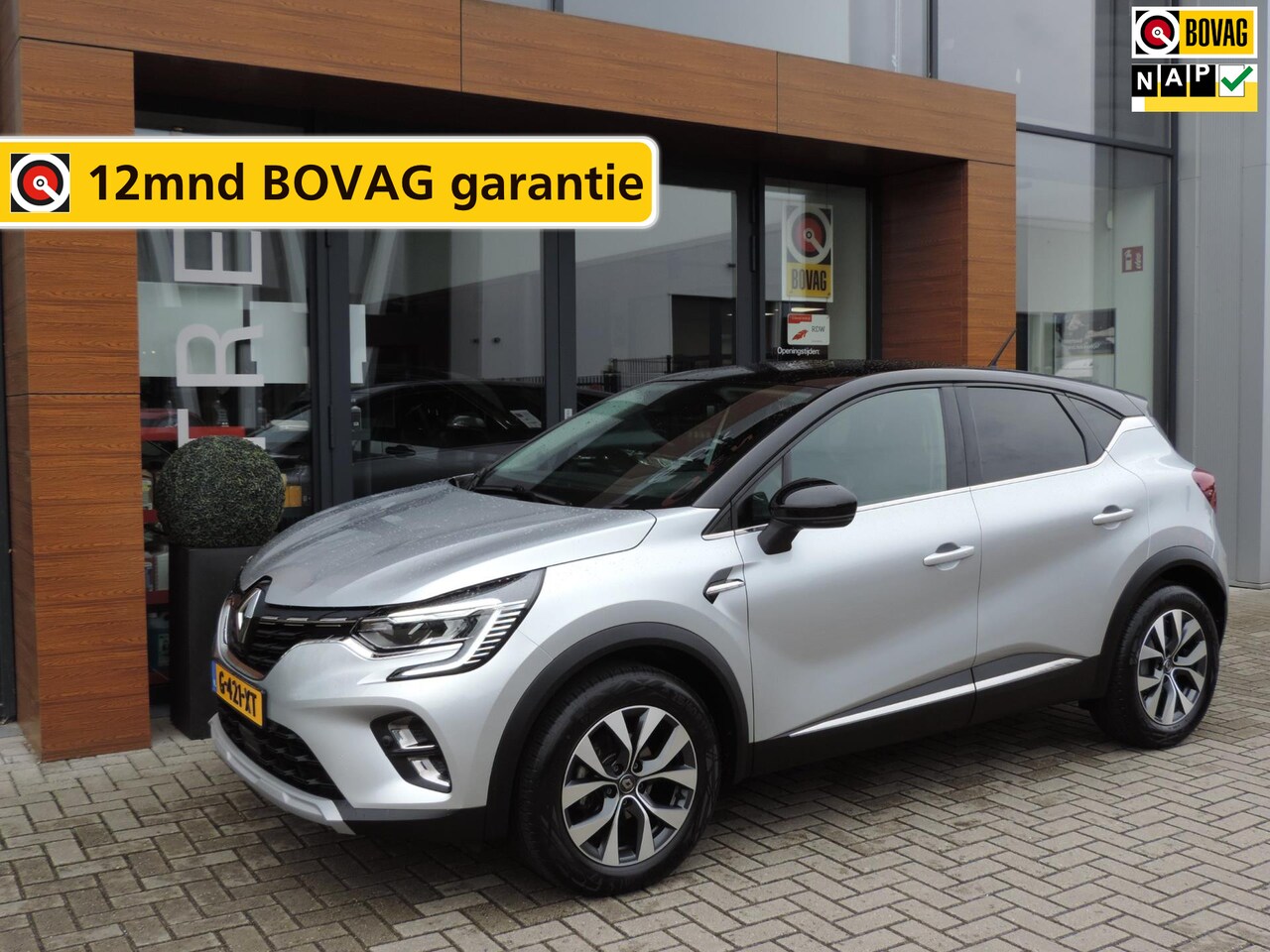 Renault Captur - 1.0 TCe 100 Intens 17.000km | 1e Eig | LED kopl | Halfleer | Cruise contr | Camera | PDC v - AutoWereld.nl