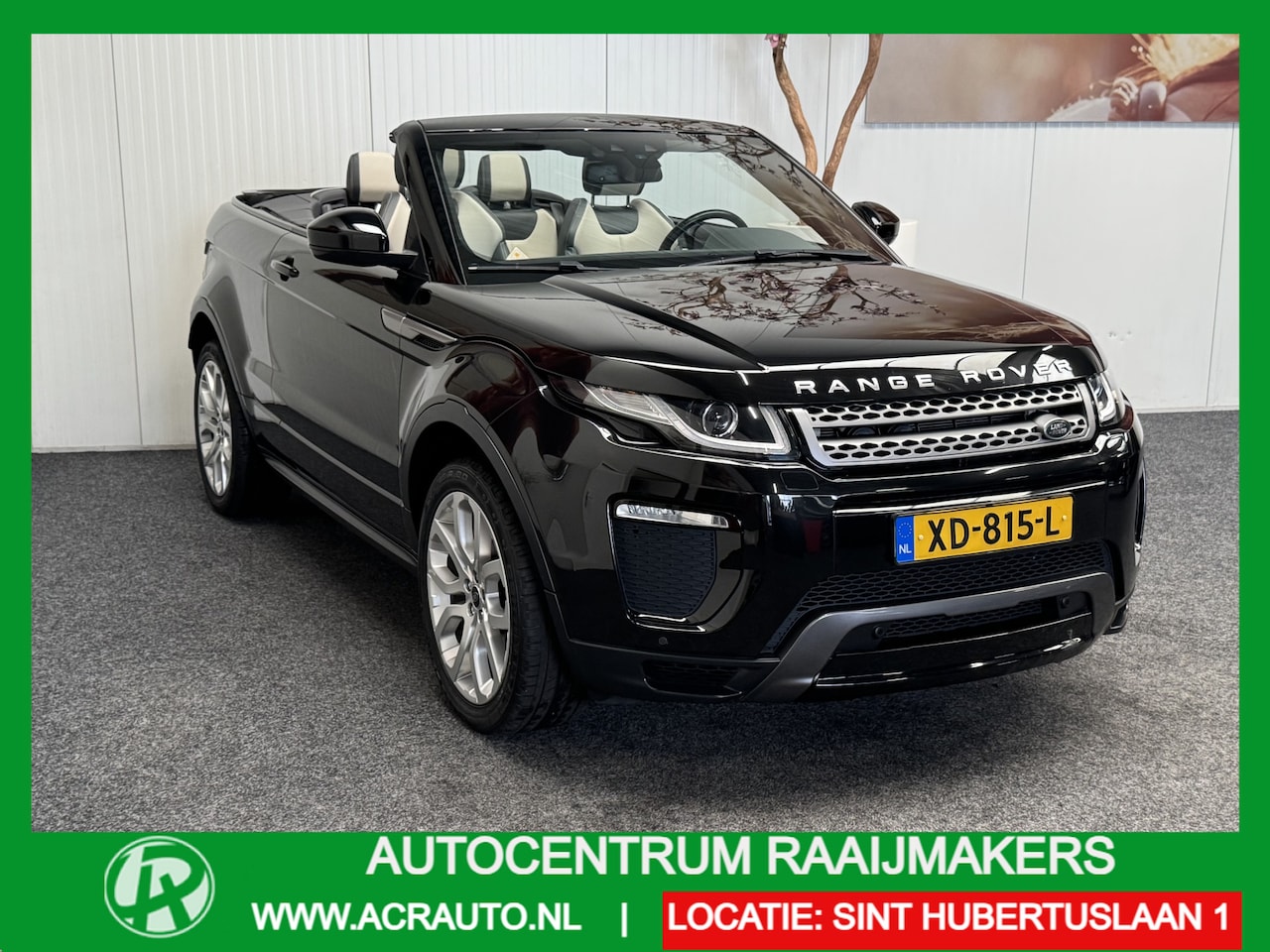 Land Rover Range Rover Evoque - CONVERTIBLE AUTOMAAT 2.0 Si4 HSE 240PK DYNAMIC AUTOMAAT NAVIGATIE CRUISE CONTROL CLIMATE C - AutoWereld.nl