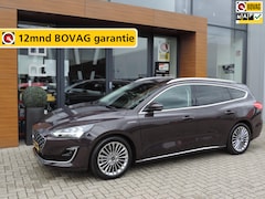 Ford Focus Wagon - 1.0-T 125PK Vignale 65.000km | Wegkl.th | Leer | Winterpack | LED kopl | Priv.glas | Headu