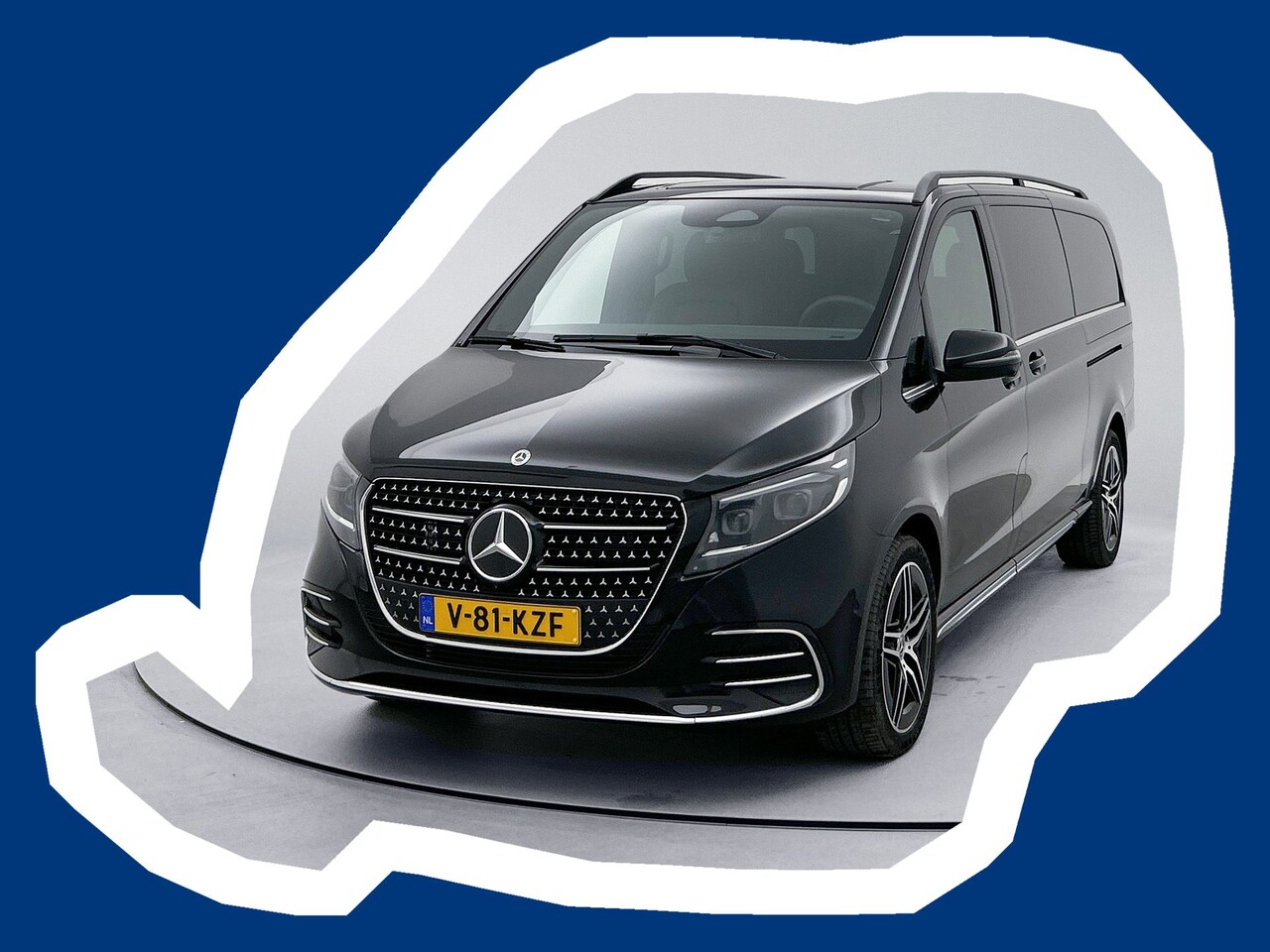 Mercedes-Benz V-klasse - 300d 4-MATIC Extra Lang AMG Avantgarde BPM-Vrij Dubbele Cabine Elektrische Schuifdeuren Mu - AutoWereld.nl