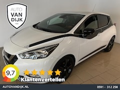 Nissan Micra - 0.9 IG-T N-Connecta AIRCO CLIMA NAVI CRUISE BLUETOOTH CAMERA ZWARTE VELGEN ELEK RAMEN CENT