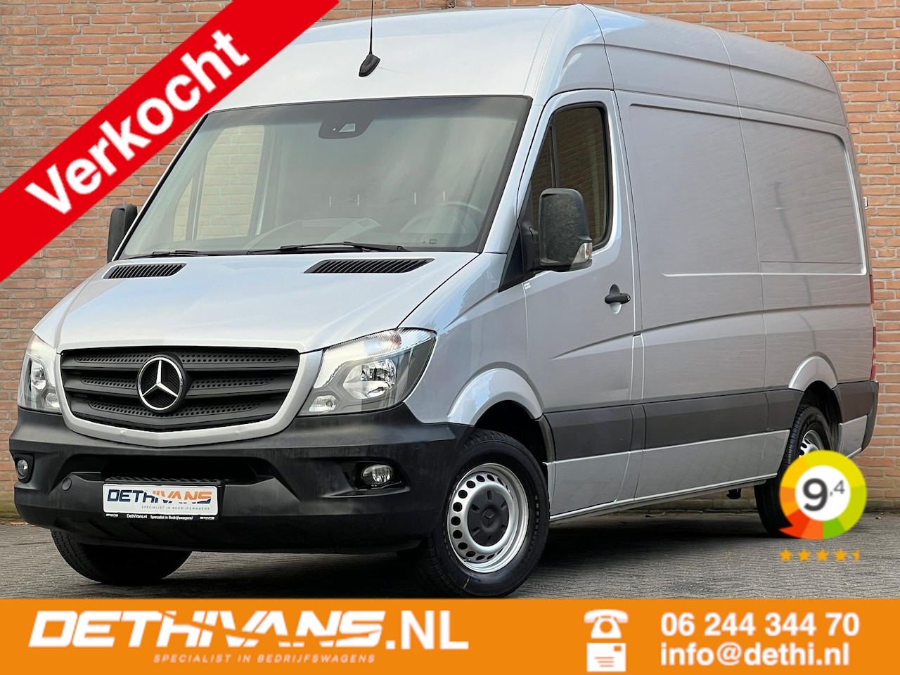 Mercedes-Benz Sprinter - 314CDI 143PK L2H2 / 3.500KG Trekhaak / Euro6 - AutoWereld.nl