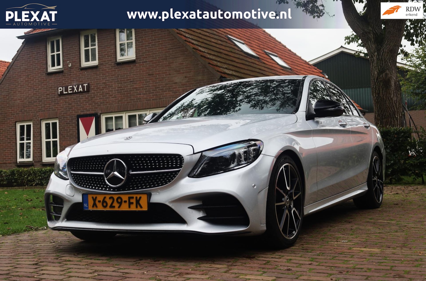 Mercedes-Benz C-klasse - 300 Premium Plus Pack Aut. | AMG-Pakket | 63S Diffuser | High Beam Led | Dodehoekbewaking - AutoWereld.nl
