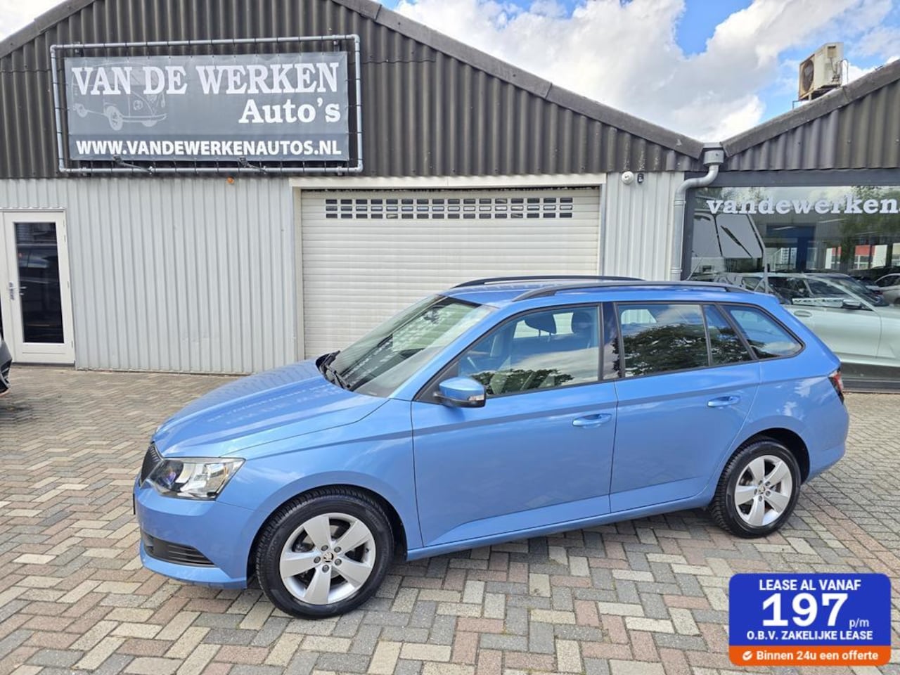 Skoda Fabia Combi - 1.0 TSI Ambition Airco|Bluetooth|Isofix!!! - AutoWereld.nl