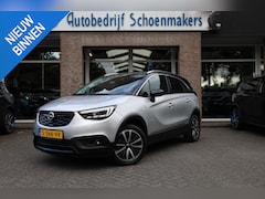 Opel Crossland X - 1.2 Turbo Ultimate TREKHAAK PANO LEER STOEL/STUURVERW. CARPLAY CAMERA CLIMA CRUISE NAVI 2X