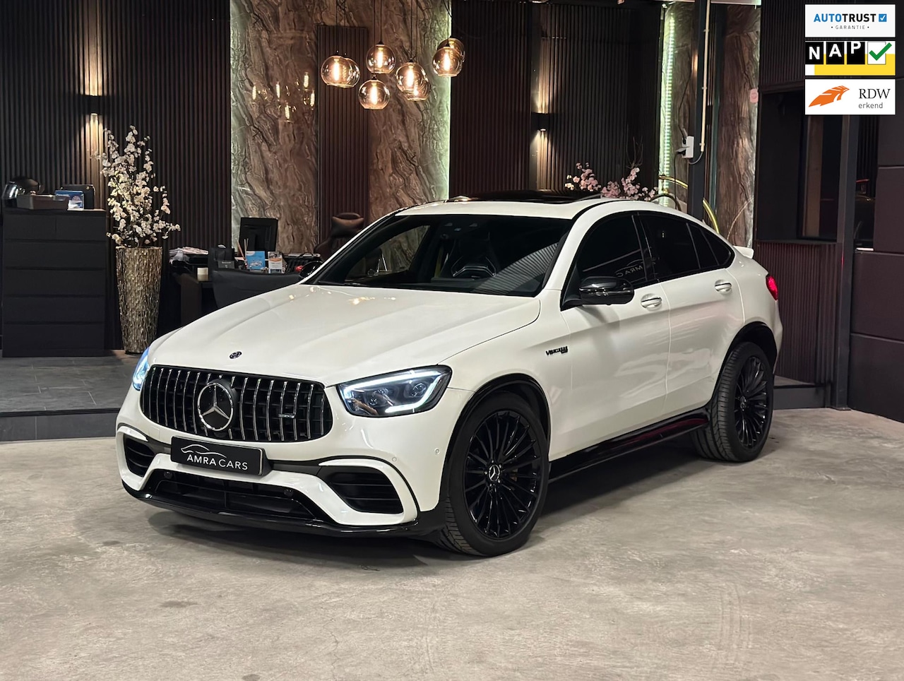 Mercedes-Benz GLC-klasse Coupé - AMG 63 S 4MATIC+|Edition1|KERAMIC|HEAD UP|FULL OPTIONS! - AutoWereld.nl