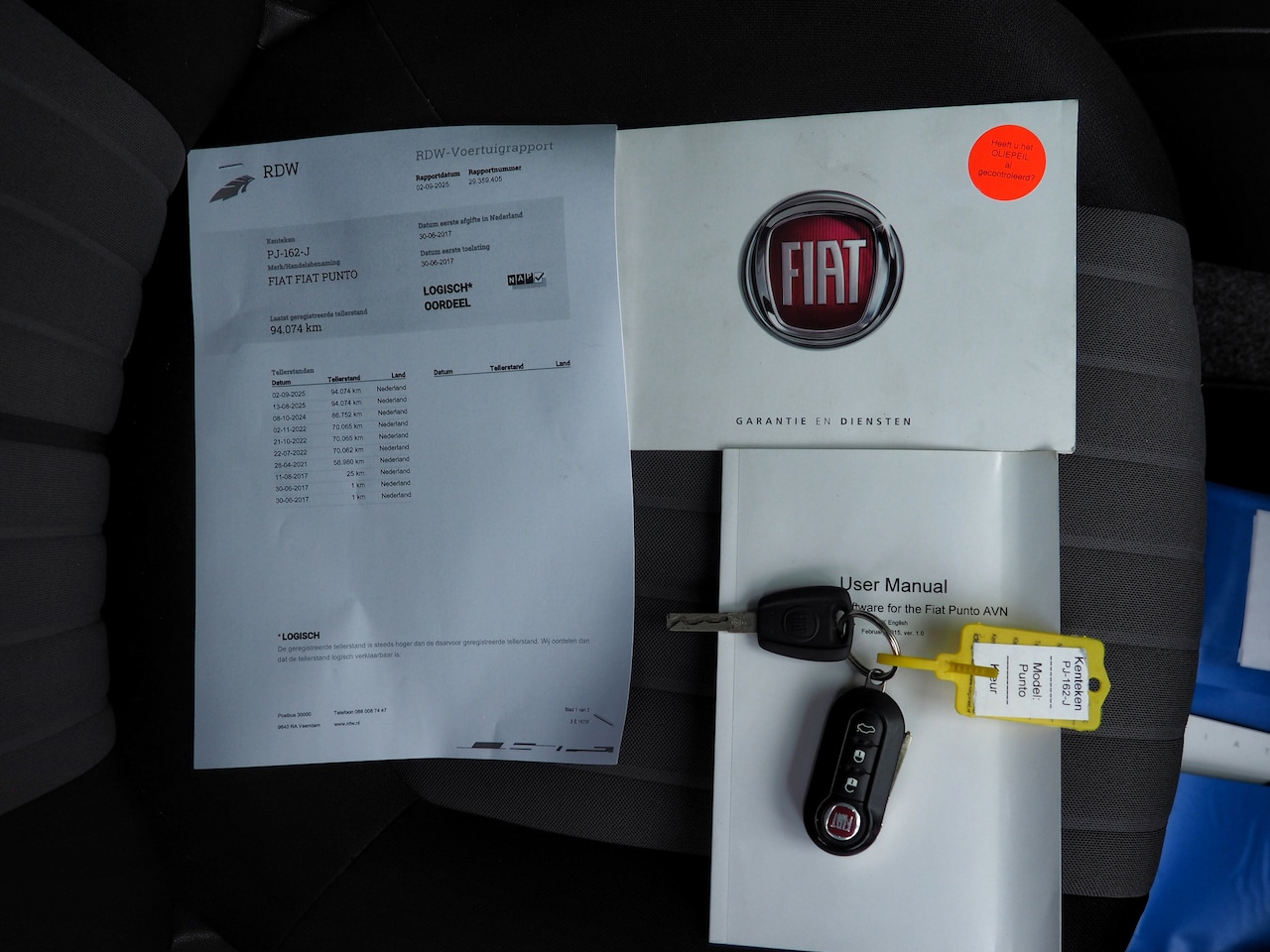 Fiat Punto - 0.9 TwinAir Sempre CLIMA CRUISE NAVI PARKEER S. TREKH.