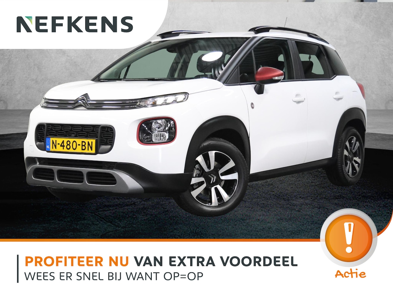 Citroën C3 Aircross - 1.2 110PK S&S C-Series | AppleCarplay/AndroidAuto | Armsteun | Navigatie | Climate Control - AutoWereld.nl