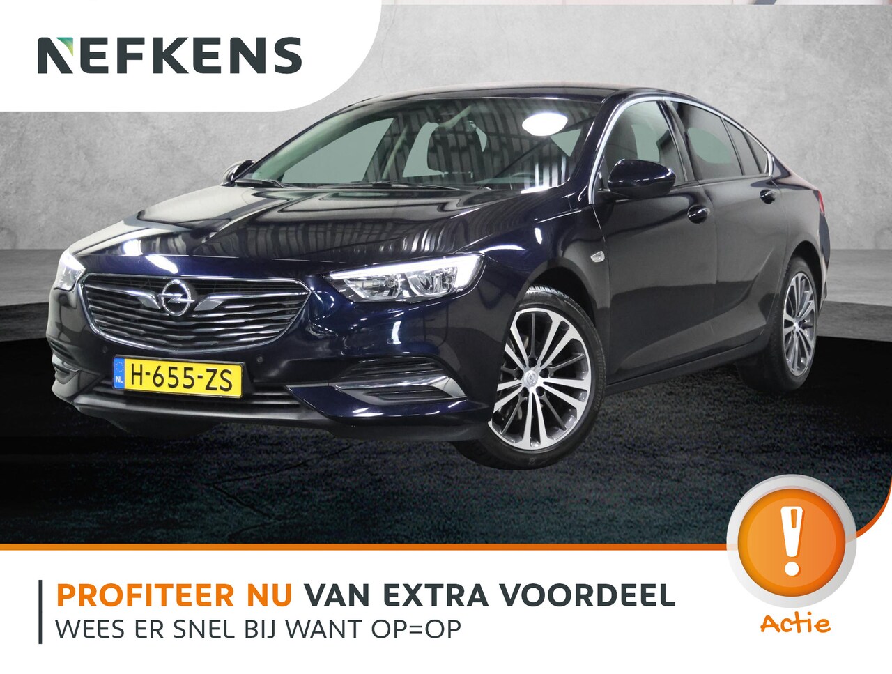 Opel Insignia Grand Sport - 165PK Executive | AUTOMAAT | AppleCarplay/Android Auto | Navigatie | LEER | Verwarmde Stoe - AutoWereld.nl
