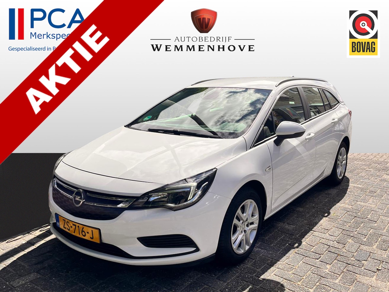 Opel Astra Sports Tourer - 1.0 Turbo Business Airco-Ecc/Navi/Al.ramen - AutoWereld.nl