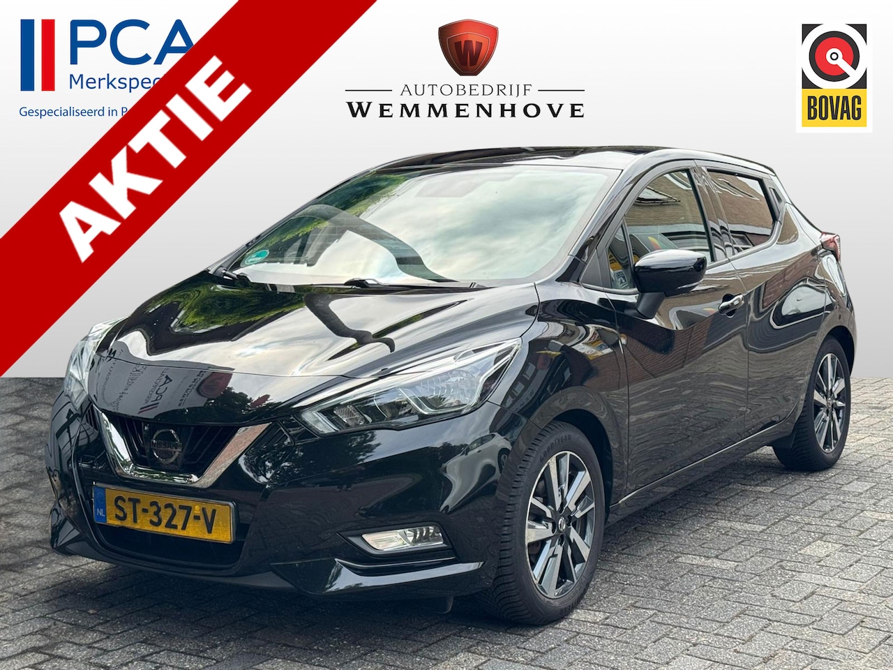 Nissan Micra - 0.9 IG-T N-Connecta Airco/Navi/Lichtmetalen velgen - AutoWereld.nl