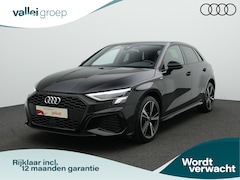 Audi A3 Sportback - 40 TFSI e 204 pk S-tronic S edition / S-Line | Rood gestikt | Leder/alcantara | Navigatie