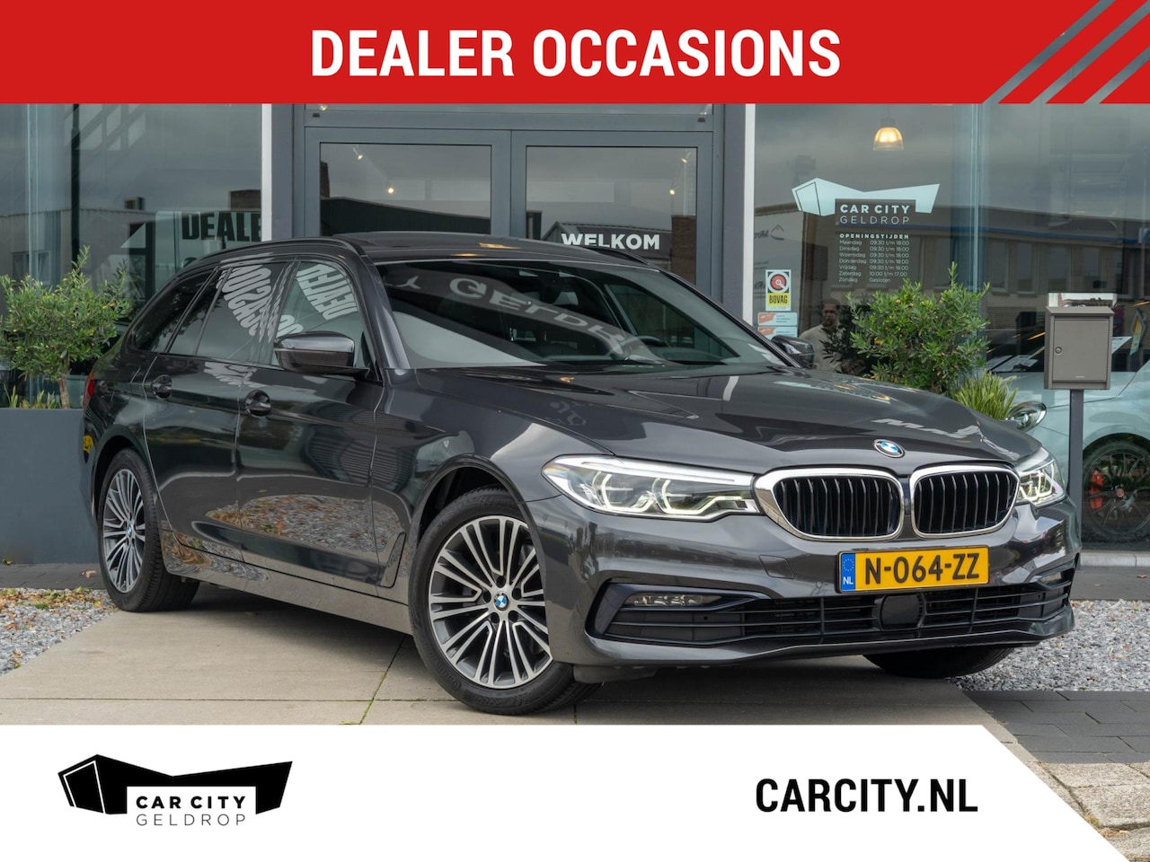 BMW 5-serie Touring - 520i High Executive / HUD / ACC / Pano / CarPlay - AutoWereld.nl
