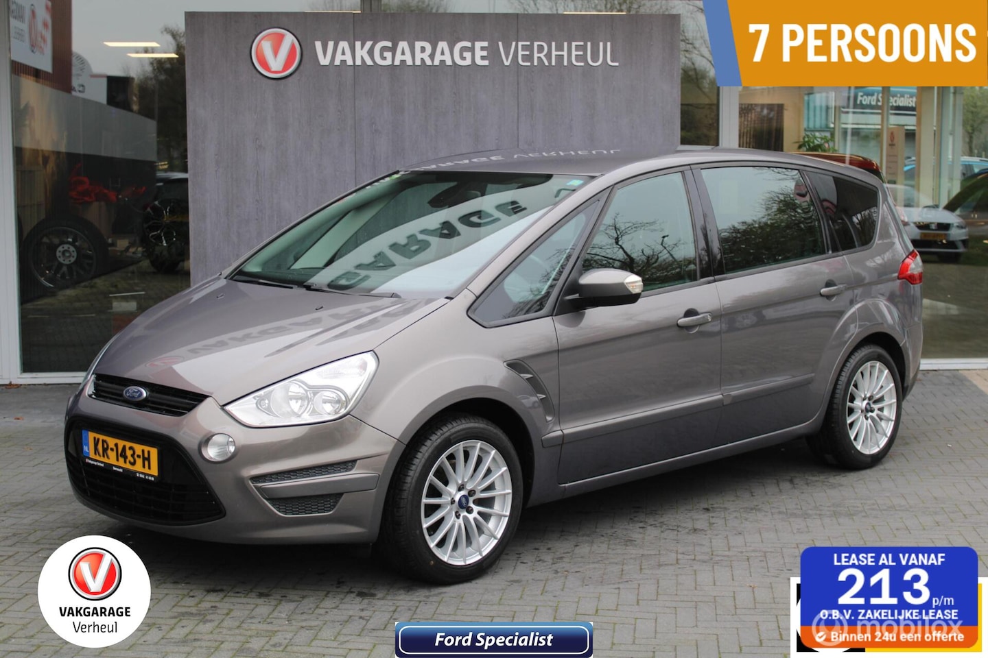 Ford S-Max - 1.6 EcoBoost|7 Zit|Trekhaak|Clima|Boekjes - AutoWereld.nl