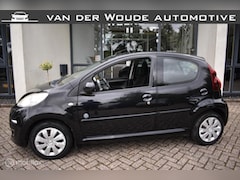 Peugeot 107 - 1.0-12V Black & Silver 2012 5DRS, Airco|LED
