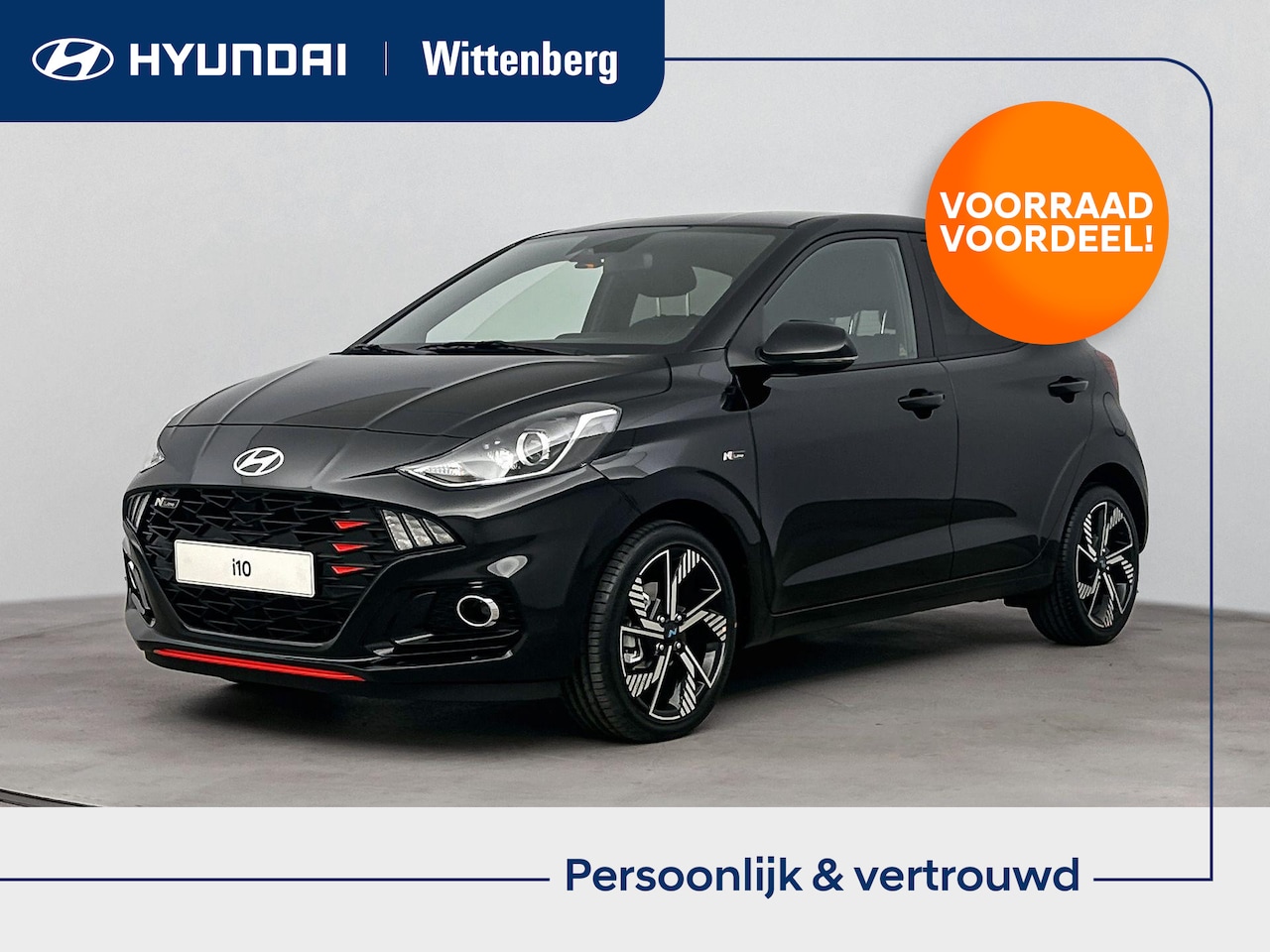 Hyundai i10 - 1.0 T-GDI N Line 5-zits 90pk | Stoel + stuurverwarming | Privacy glass | Navigatie | Camer - AutoWereld.nl
