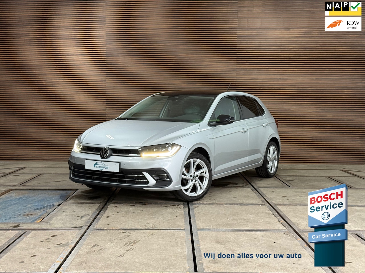 Volkswagen Polo - 1.0 TSI Style | Virtual Cockpit | IQ.Light | Carplay | 17' inch | Velours - AutoWereld.nl