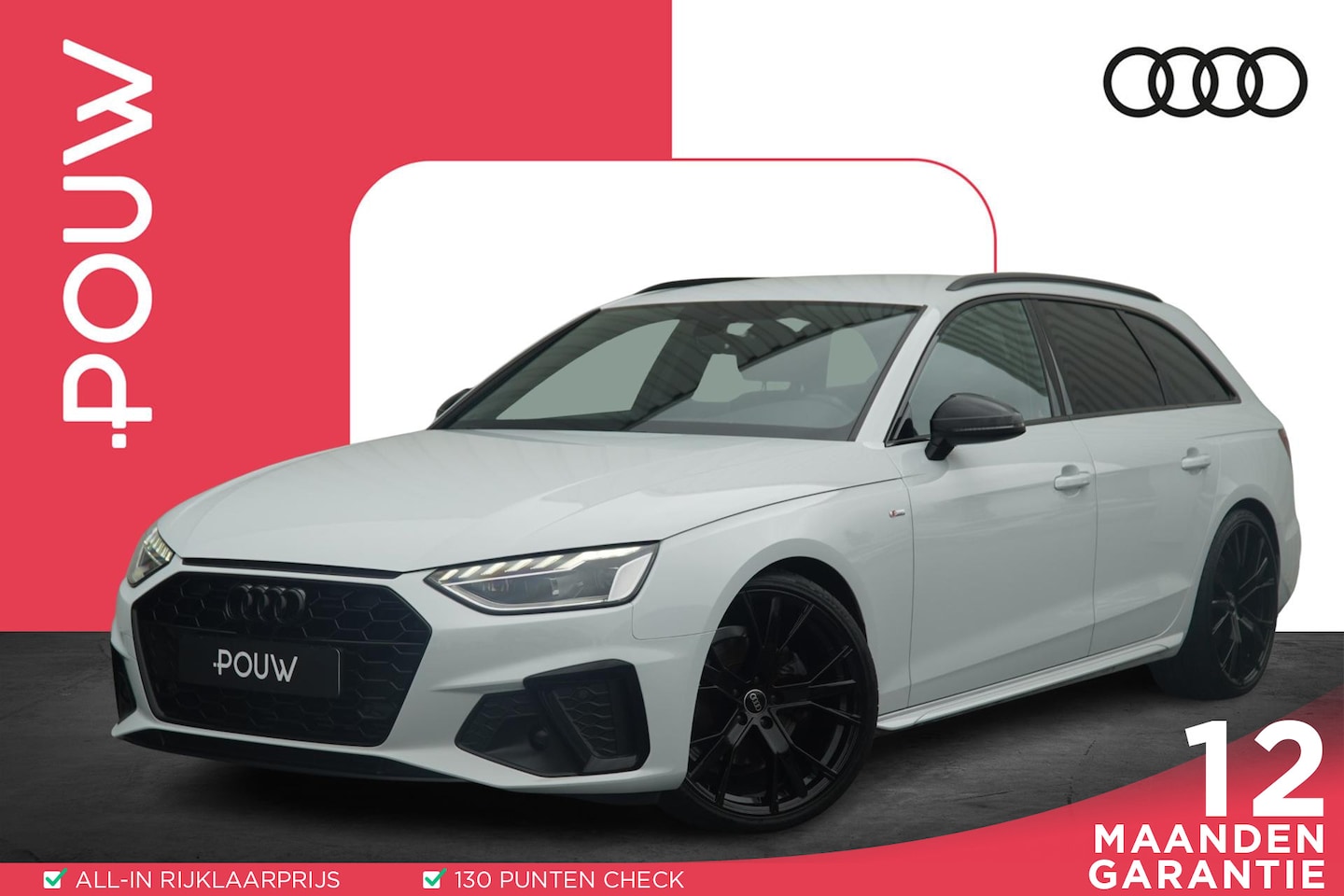 Audi A4 Avant - 35 TFSI 150pk S Edition Competition | Stoelverwarming | 18" Velgen - AutoWereld.nl