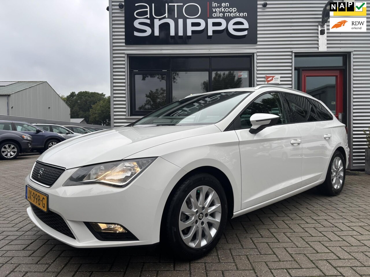 SEAT Leon ST - 1.0 EcoTSI Style Connect -1STE EIGENAAR-44.534 KM'S!-CLIMA-CRUISECONTROL-APPLE CARPLAY/AND - AutoWereld.nl
