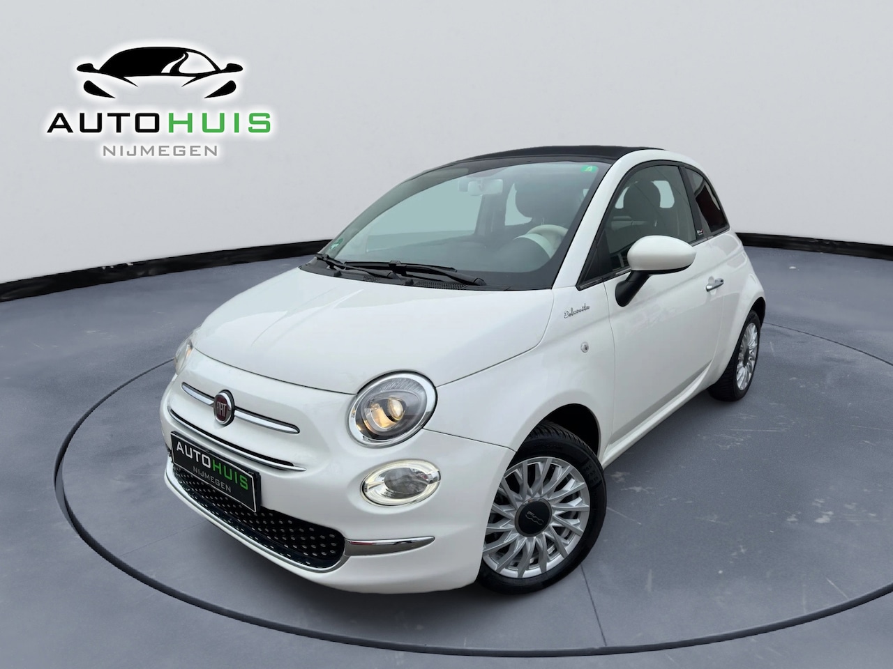Fiat 500 C - 1.0 Hybrid Dolcevita Navigatiesysteem Half leder Apple carplay Inc btw ! - AutoWereld.nl