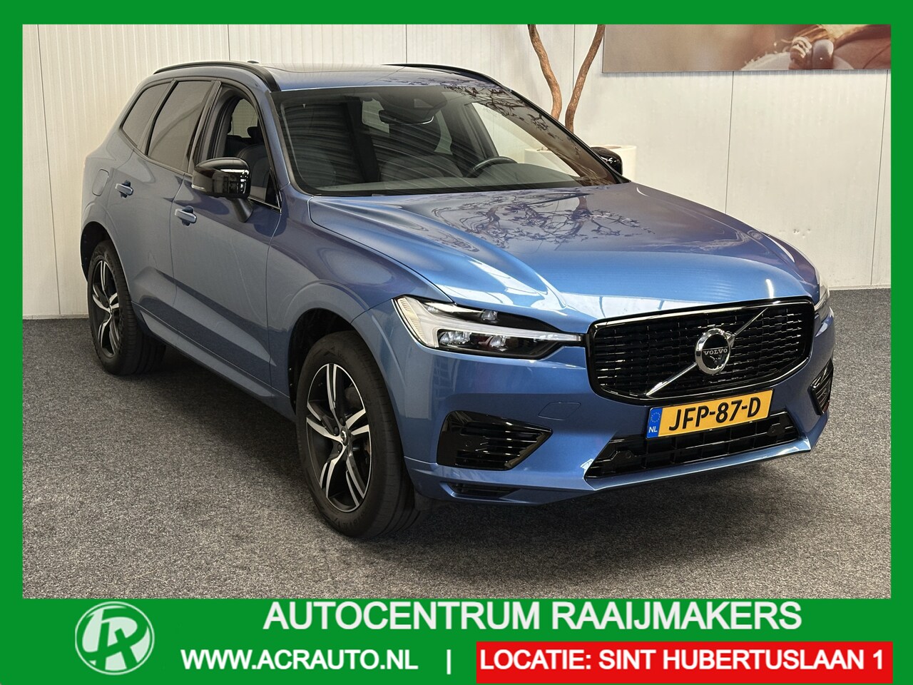 Volvo XC60 - 2.0 RECHARGE T6 AWD R-DESIGN LEDER NAVIGATIE CRUISE CONTROL APPLE CARPLAY/ANDROID KEYLESS - AutoWereld.nl