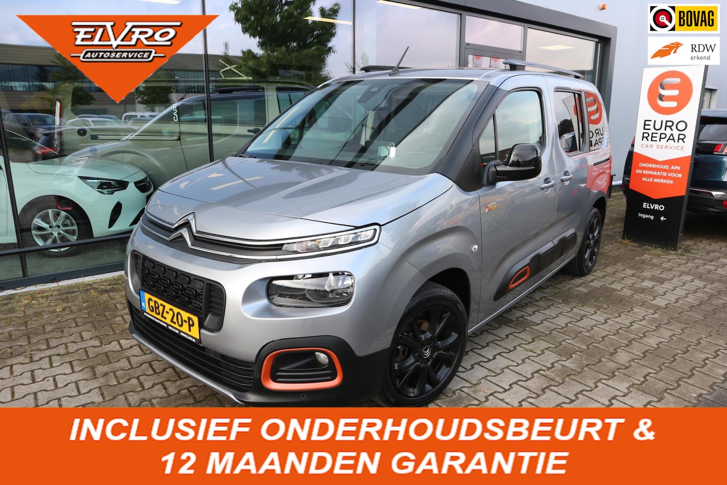 Citroën Berlingo - 1.2 PureTech Shine XTR NAVI CAMERA PANORAMA KEYLESS TREKHAAKHEAD-UP RIJKLAARPRIJS!!! - AutoWereld.nl