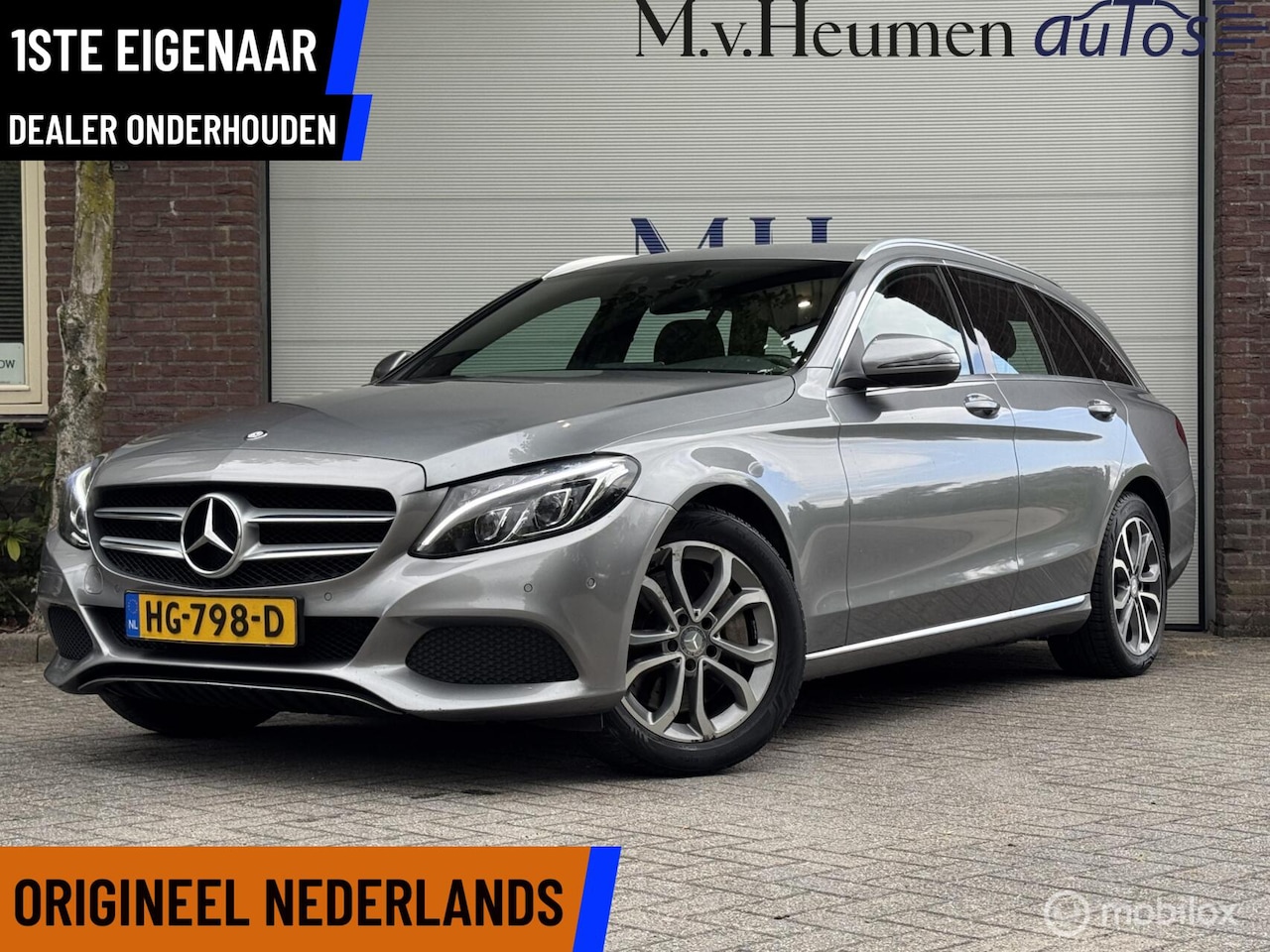 Mercedes-Benz C-klasse Estate - 350e Burmester Adaptive LED Luchtvering Camera - AutoWereld.nl
