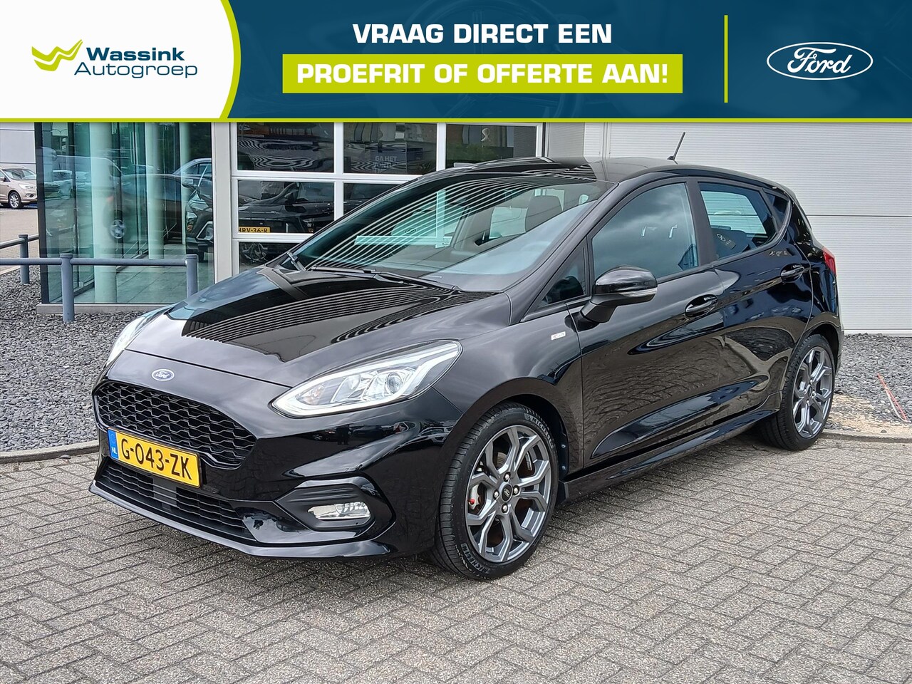 Ford Fiesta - 1.0 EcoBoost 95pk 5dr ST-Line | Carplay en Android | - AutoWereld.nl