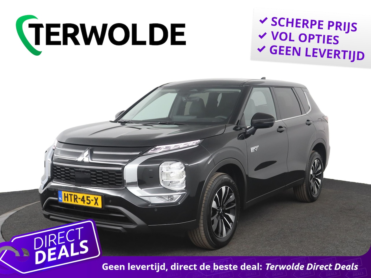 Mitsubishi Outlander - 2.4 PHEV Intense | 18" velgen | 360° camera | Verw. stoelen | Digitaal display - AutoWereld.nl