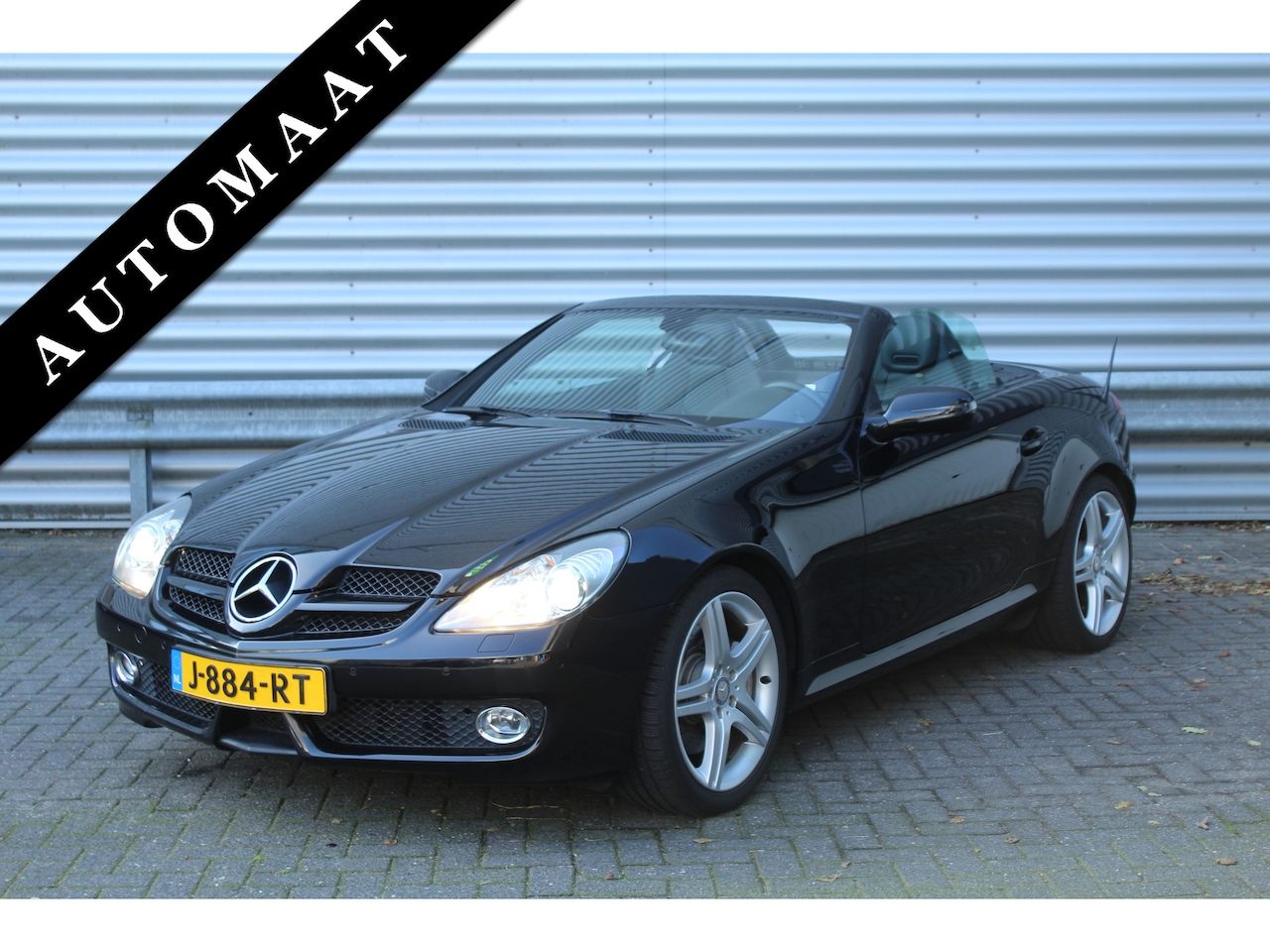 Mercedes-Benz SLK-klasse - 200 K. 184pk AUTOMAAT TOP STAAT YOUNGTIMER 105dkm Clima Cruise Navi Stoel & Nek verwarming - AutoWereld.nl