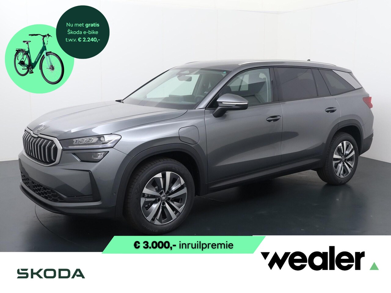 Skoda Kodiaq - Business Edition 1.5 TSI PHEV 204 PK GRATIS E-BIKE | Trekhaak | Led - Matrix | Rondom zich - AutoWereld.nl