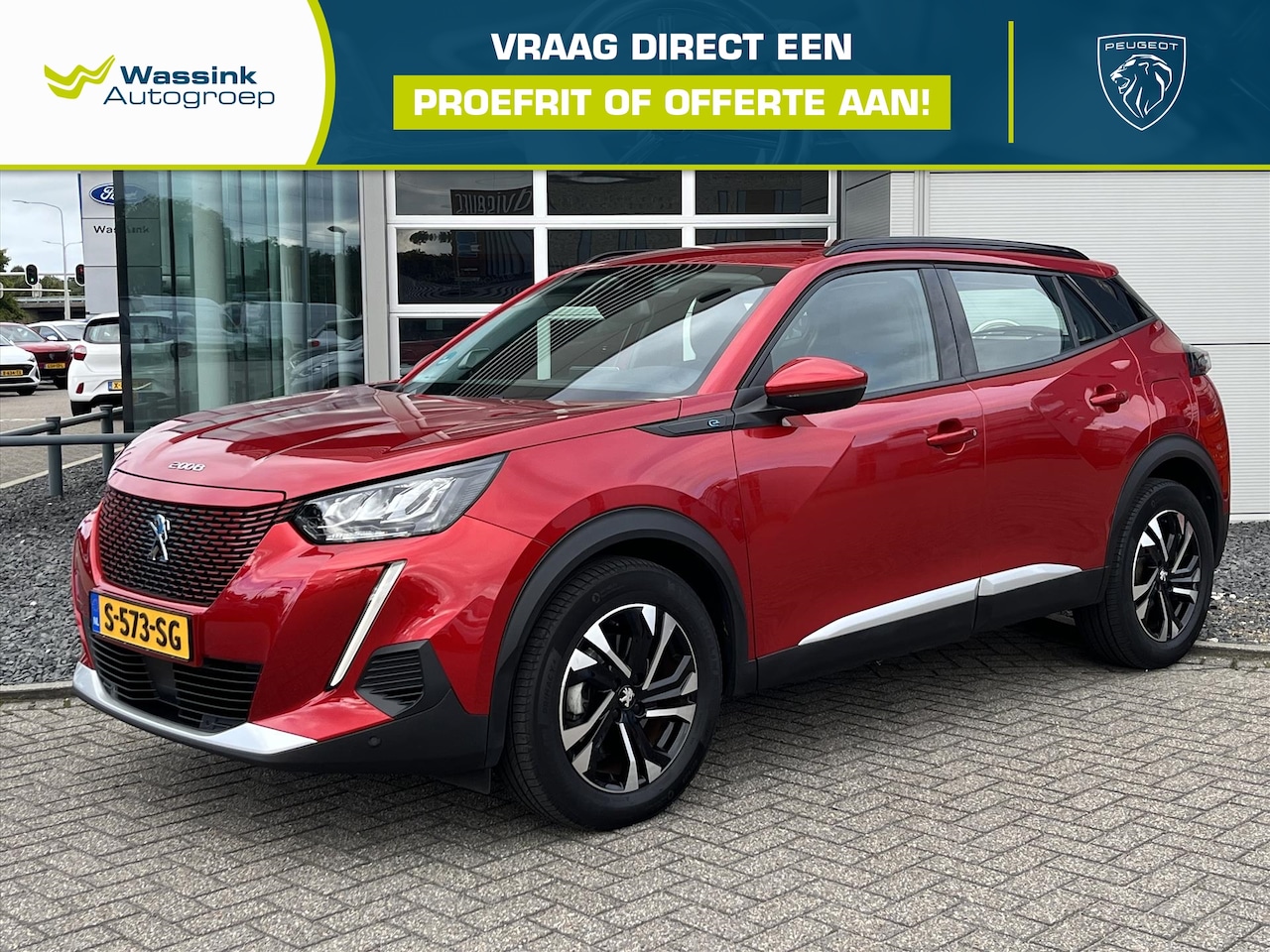 Peugeot e-2008 - EV 50kWh 136pk Allure | Navigatie | Camera Achter | Climate Control | Sensoren Achter | An - AutoWereld.nl