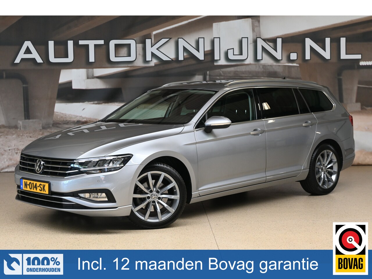 Volkswagen Passat Variant - 1.5 TSI 150pk Highline Business | NL-auto | Panoramadak | Trekhaak | 100% (Dealer) onderho - AutoWereld.nl