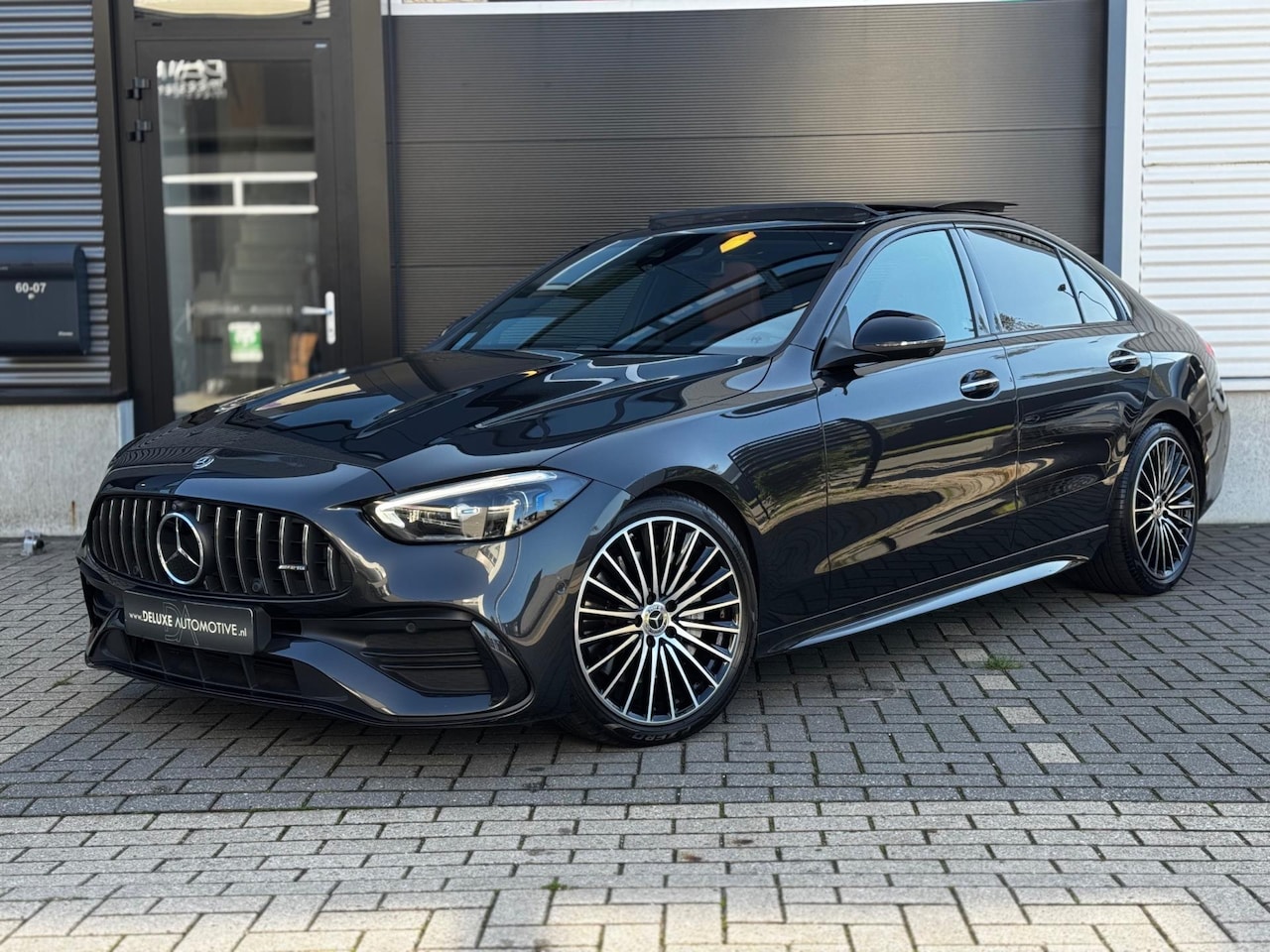 Mercedes-Benz C-klasse - 180 AMG Line Full Option! - AutoWereld.nl