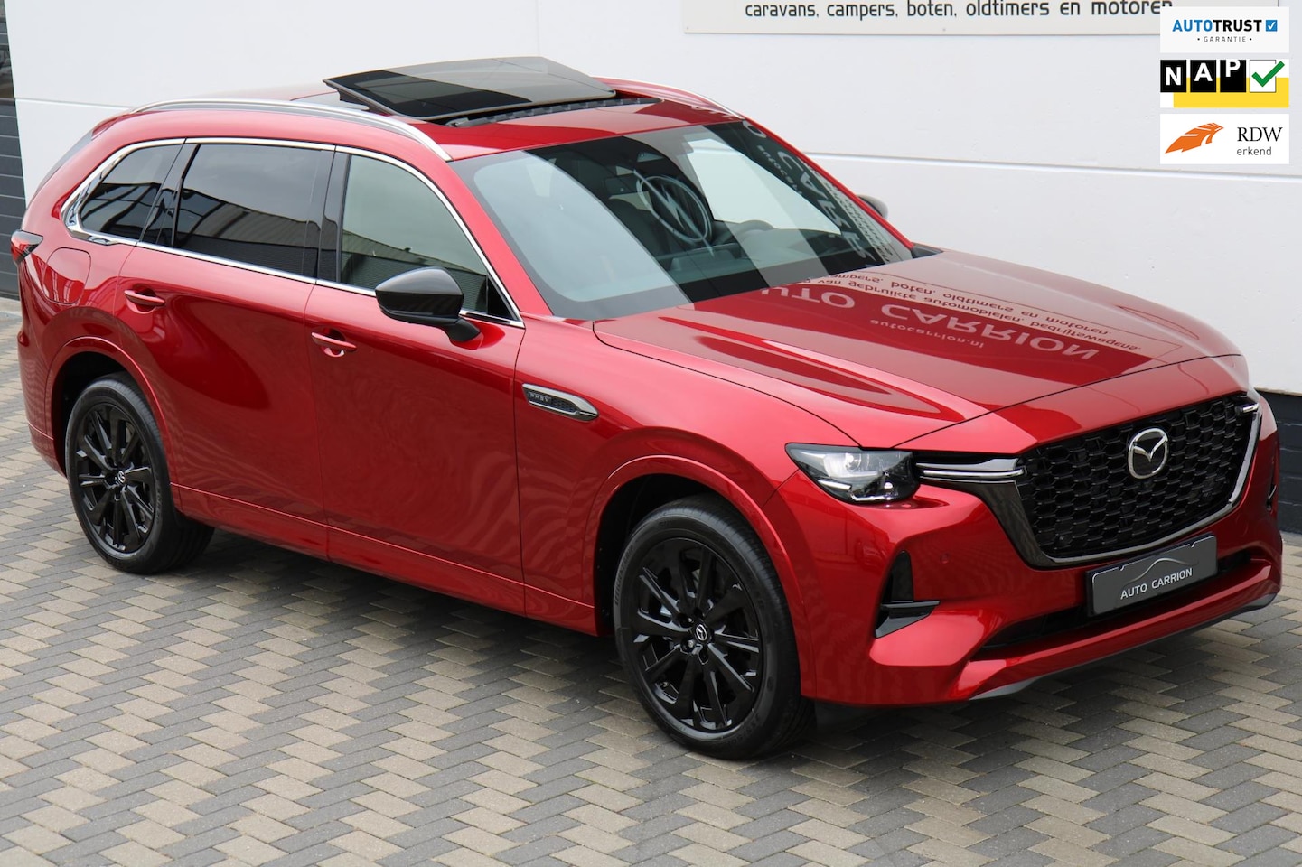 Mazda CX-80 - 2.5 e-SkyActiv PHEV 327PK Homura Plus Pano 7P !! - AutoWereld.nl