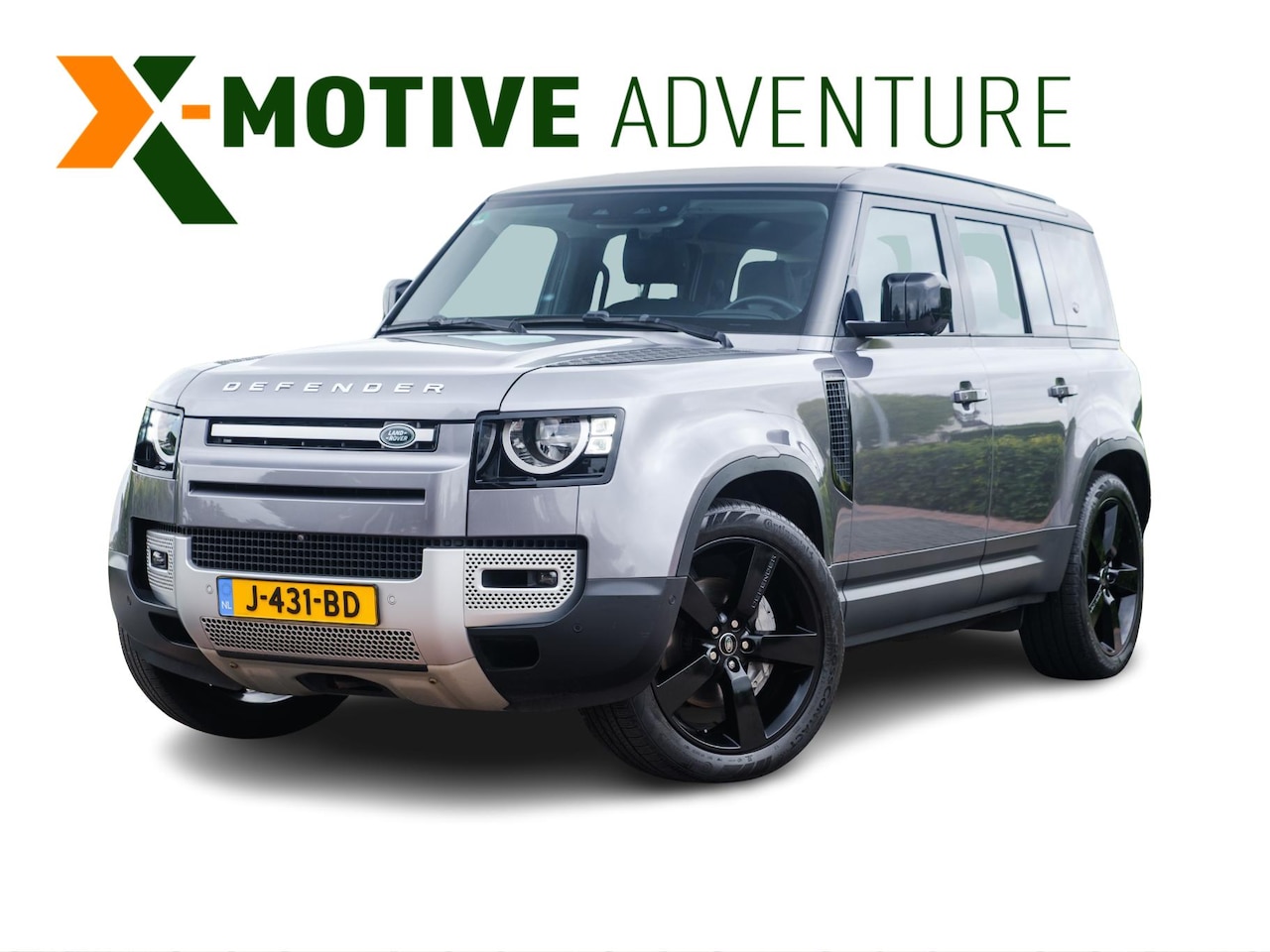 Land Rover Defender 110 - 3.0 P400 110 HSE 7p. | Meridian Sound | Pano dak | Heritage Wrap | Adap Cruise | CarPlay | - AutoWereld.nl
