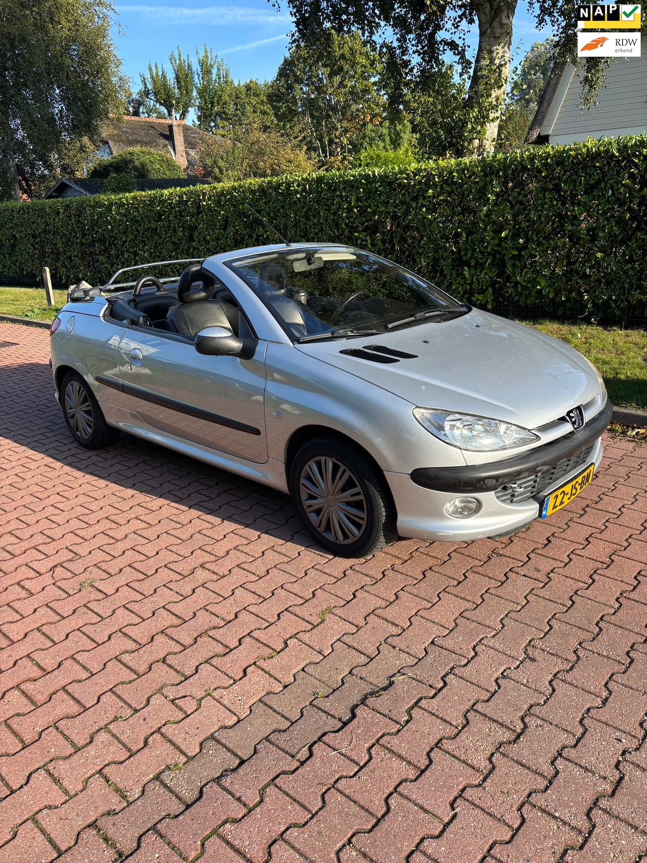 Peugeot 206 CC - 1.6-16V AIRCO AUTOMAAT NAP NWE APK! - AutoWereld.nl