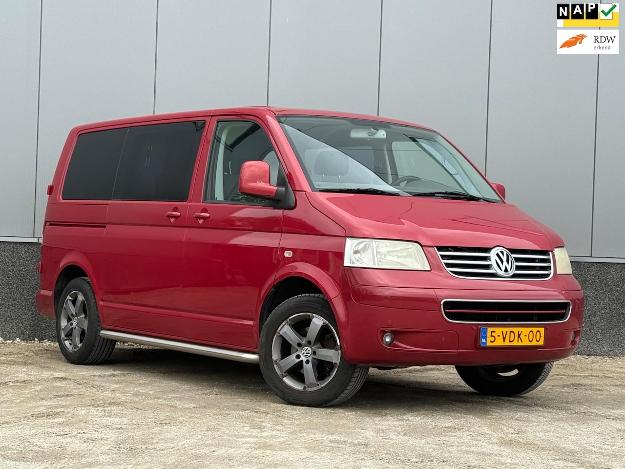 Volkswagen Transporter - 2.5 TDI 300 Highline DC 2.5 TDI 300 Highline DC - AutoWereld.nl